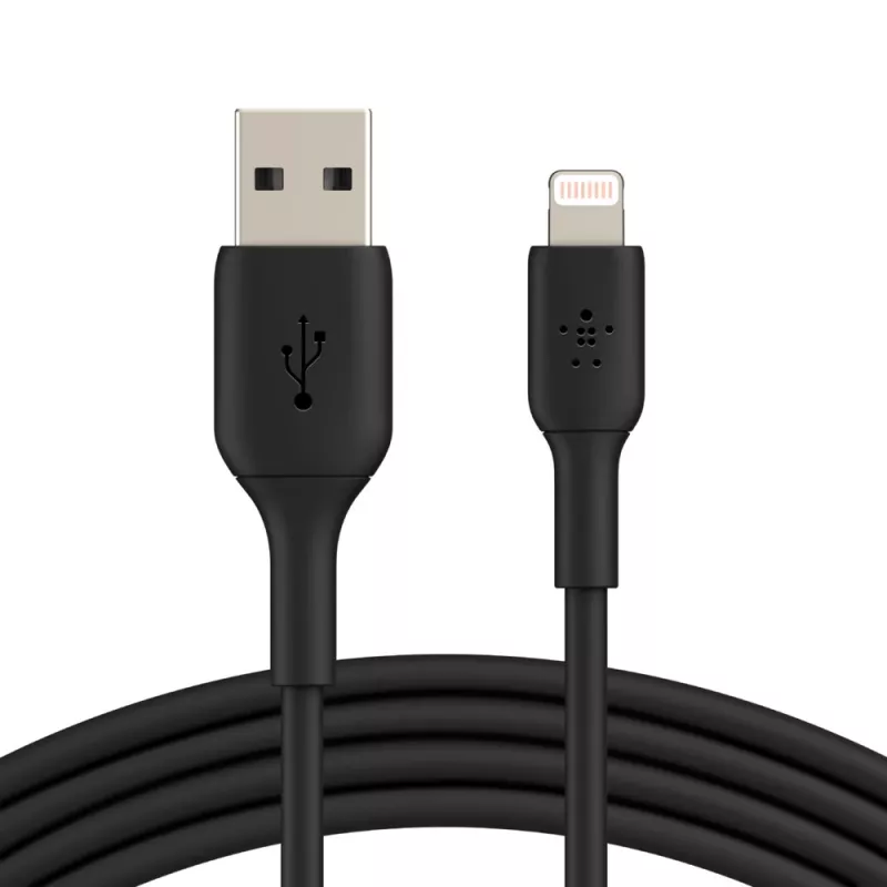 Lightning Cable Belkin CAA001BT0MBK 0.15m Black