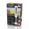 Immersion blender Adler AD 4625w — hand blender, 5 speeds, turbo, 1500 W, stainless steel blade, silver/white