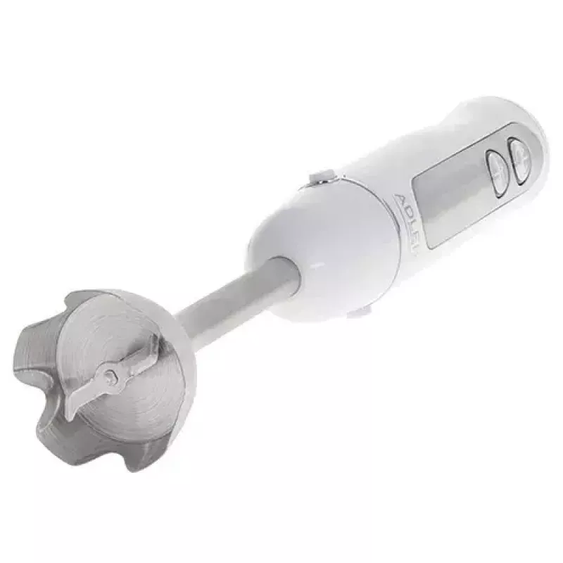 Immersion blender Adler AD 4625w — hand blender, 5 speeds, turbo, 1500 W, stainless steel blade, silver/white
