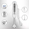Immersion blender Adler AD 4625w — hand blender, 5 speeds, turbo, 1500 W, stainless steel blade, silver/white