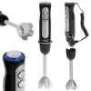 Immersion blender Adler AD 4625B — hand blender, 1500 W max, 850 W nominal, 5 speeds, mechanical control, turbo, stainless steel blade, black