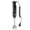 Immersion blender Adler AD 4625B — hand blender, 1500 W max, 850 W nominal, 5 speeds, mechanical control, turbo, stainless steel blade, black