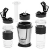 Sport blender Adler AD 4081 — portable personal blender, 800 W peak, 0.57 L cup, stainless steel blade, 2 bottles