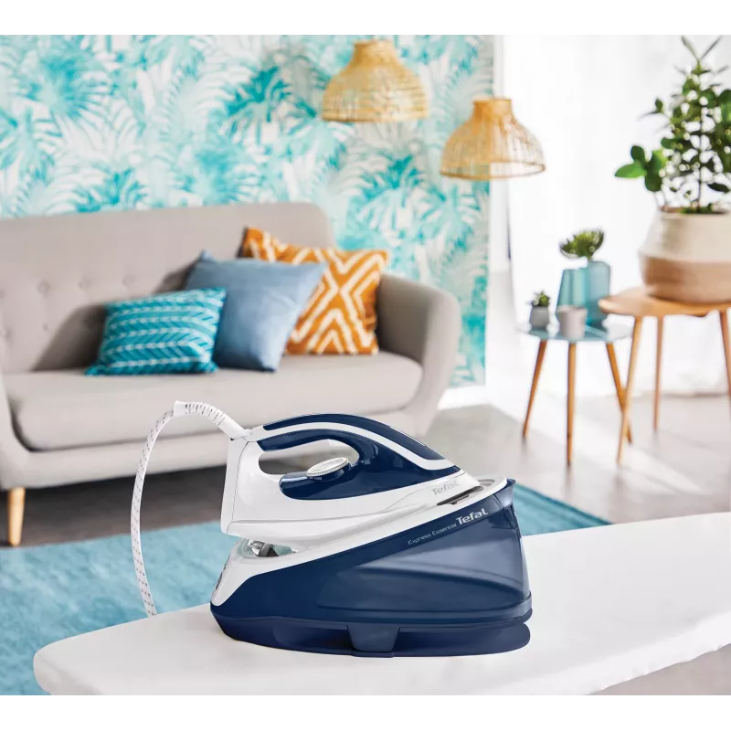 Tefal Express Essential SV6116 2200 W 1.4 L Blue, White