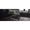 Direct drive audio turntable Muse MT-112 W — semi-automatic, 20 W RMS, 3.5 mm output, LCD, AC 100–240 V