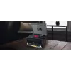 Direct drive audio turntable Muse MT-112 W — semi-automatic, 20 W RMS, 3.5 mm output, LCD, AC 100–240 V