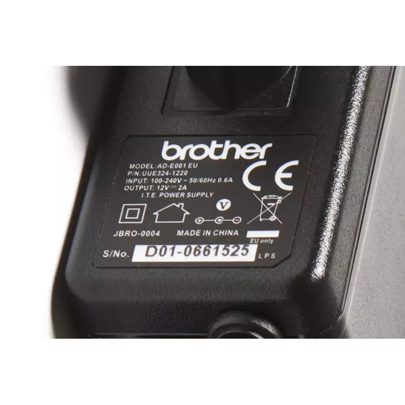 Brother ADE001EU power adapter/inverter Indoor Black
