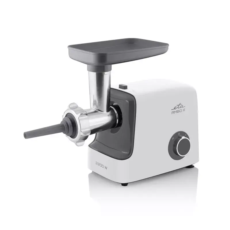 Meat grinder ETA ETA507590000, 2200 W, 2.3 kg/min, grey/white