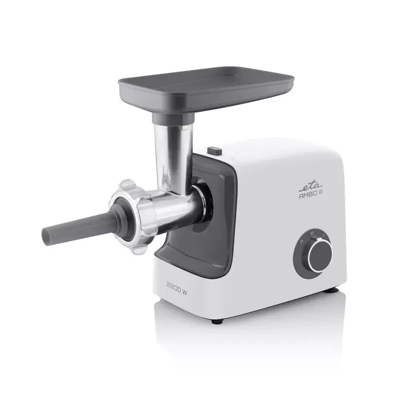 Meat grinder ETA ETA507590000, 2200 W, 2.3 kg/min, grey/white