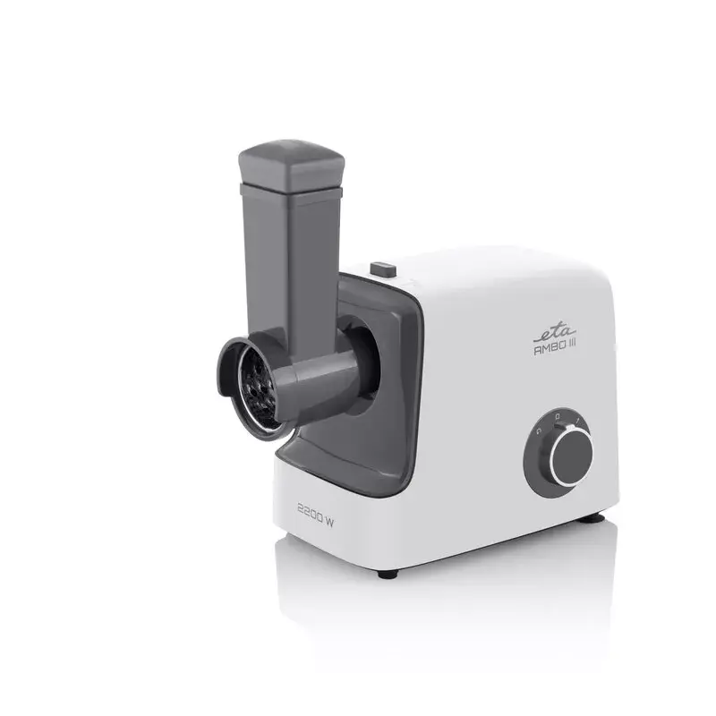 Meat grinder ETA ETA507590000, 2200 W, 2.3 kg/min, grey/white
