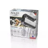 Hand mixer Adler AD 4225 — 5 speeds, turbo, 300 W, inox/silver‑black, beaters and dough hooks