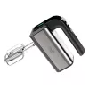 Hand mixer Adler AD 4225 — 5 speeds, turbo, 300 W, inox/silver‑black, beaters and dough hooks
