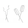 Hand mixer Adler AD 4225 — 5 speeds, turbo, 300 W, inox/silver‑black, beaters and dough hooks