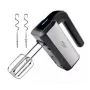 Hand mixer Adler AD 4225 — 5 speeds, turbo, 300 W, inox/silver‑black, beaters and dough hooks