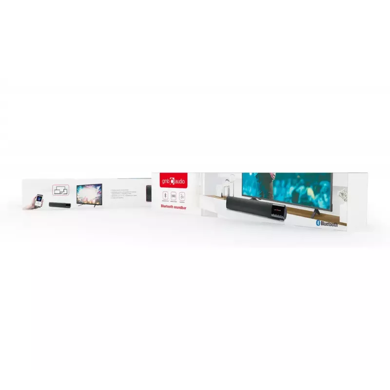 Stereo portable speaker Gembird SPK-BT-BAR400-01