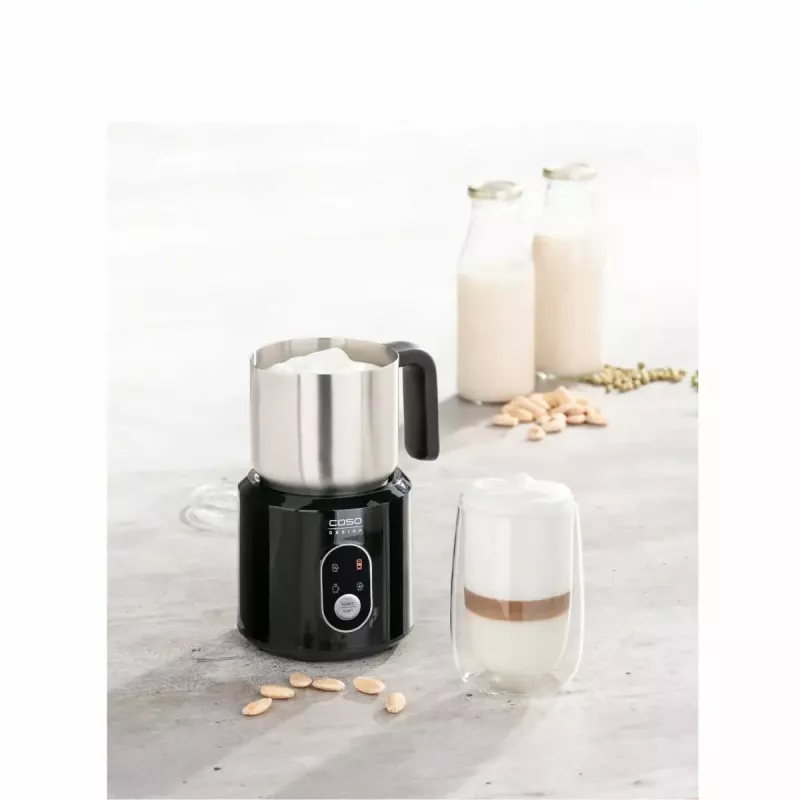 Milk Frother Caso 1665 Automatic Milk Frother Black Stainless Steel