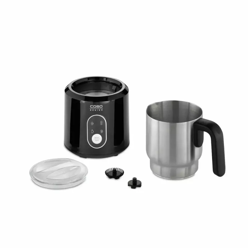 Milk Frother Caso 1665 Automatic Milk Frother Black Stainless Steel