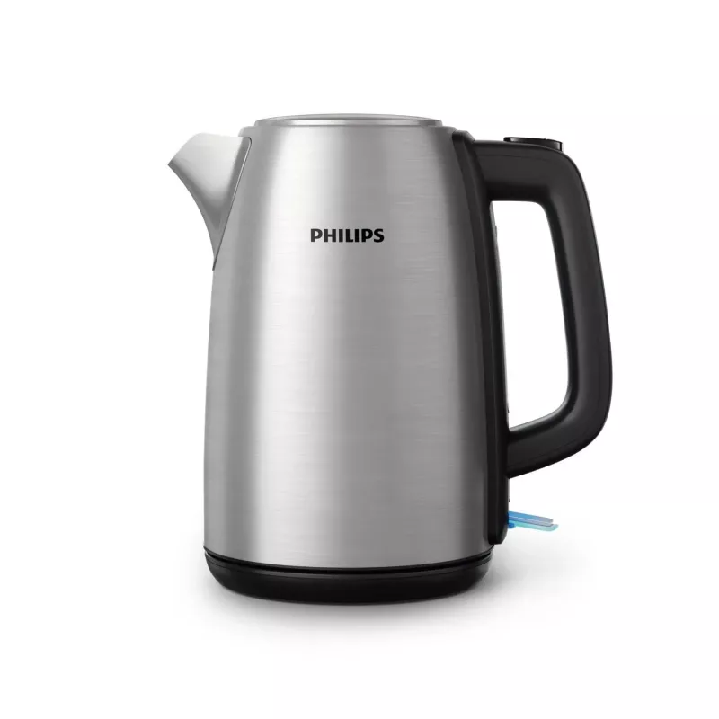Philips Viva Collection HD9351/90 Kettle, 1.7 L, 2020 W, Metal, Water level indicator, Cordless, Filtering