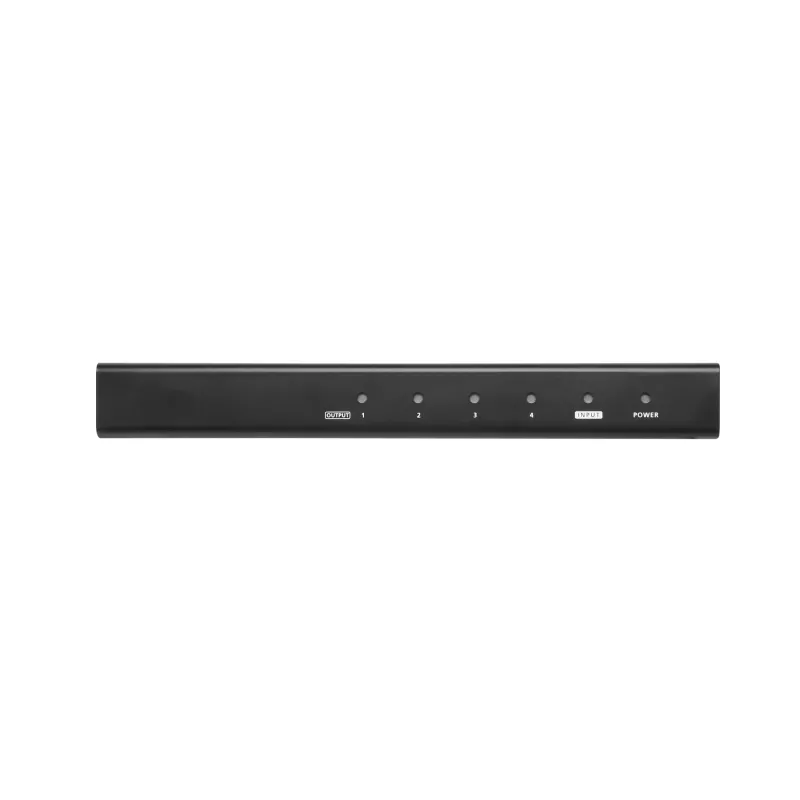 ATEN 4-Port True 4K at 60Hz (4:4:4), HDMI Splitter, HDMI, 4x HDMI, 4096 x 2160 pixels, Black, Metal, 4K Ultra HD