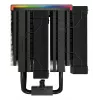 Air cooler DeepCool AK620 12 cm, dual 120 mm fans, 6 heat pipes, TDP 260 W, PWM, FDB, height 160 mm, black