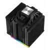 Air cooler DeepCool AK620 12 cm, dual 120 mm fans, 6 heat pipes, TDP 260 W, PWM, FDB, height 160 mm, black