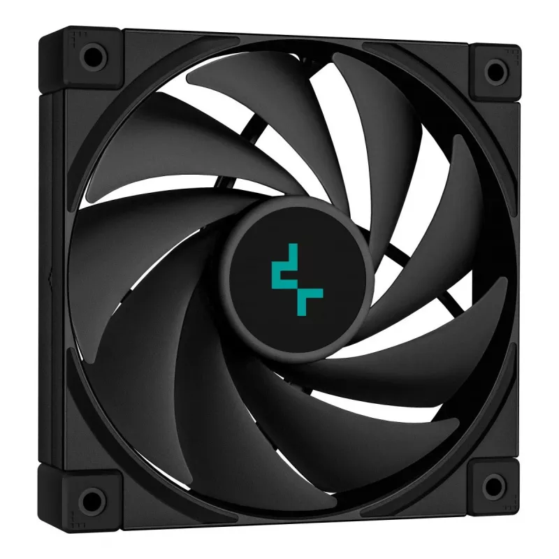 Air cooler DeepCool AK620 12 cm, dual 120 mm fans, 6 heat pipes, TDP 260 W, PWM, FDB, height 160 mm, black