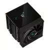 Air cooler DeepCool AK620 12 cm, dual 120 mm fans, 6 heat pipes, TDP 260 W, PWM, FDB, height 160 mm, black