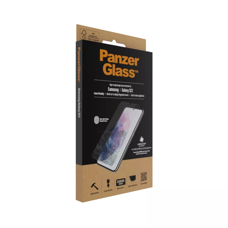 PanzerGlass ® UltraForce1 Samsung Galaxy S22 5G | Screen Protector