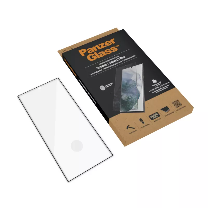 PanzerGlass ® UltraForce1 Samsung Galaxy S22 Ultra 5G | Screen Protector