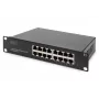 DIGITUS 16-port Gigabit Ethernet Switch 10in unmanaged