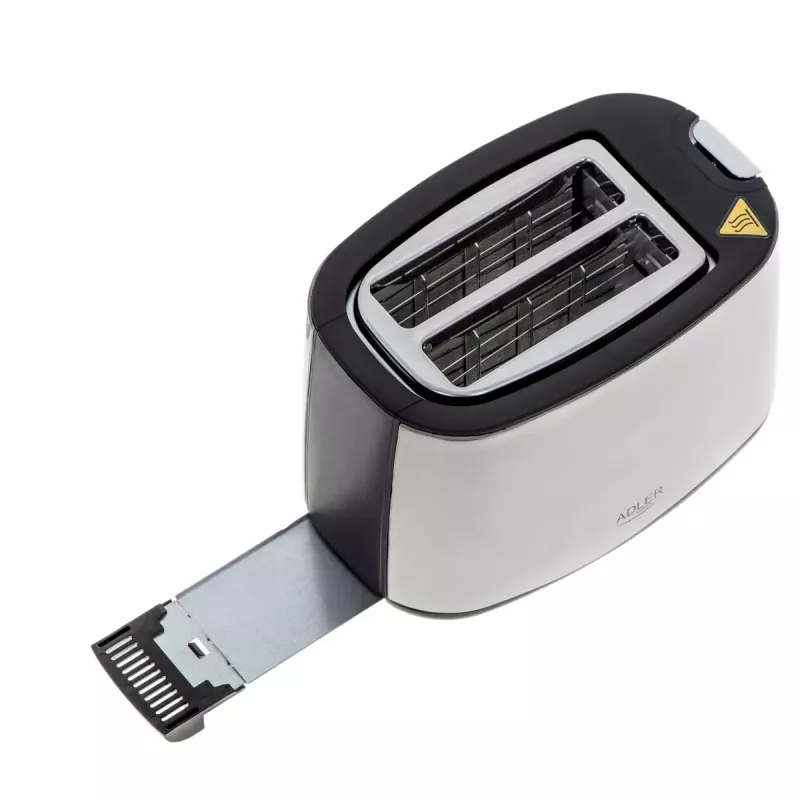 Adler AD 3214 Toaster, 2 Slots, Stainless Steel, 750 W