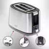 Adler AD 3214 Toaster, 2 Slots, Stainless Steel, 750 W