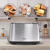 Adler AD 3214 Toaster, 2 Slots, Stainless Steel, 750 W