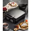 Waffle iron Adler AD 3049, 4 square waffles, non-stick, 1800 W, black