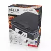 Waffle iron Adler AD 3049, 4 square waffles, non-stick, 1800 W, black