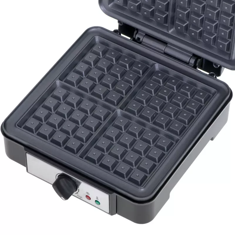 Waffle iron Adler AD 3049, 4 square waffles, non-stick, 1800 W, black