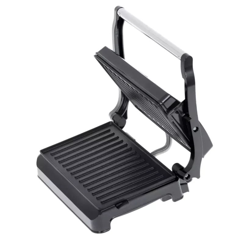 Contact Grill Adler AD 3052 rectangular steel/black, 1200 W, grate top, lockable lid