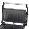 Contact Grill Adler AD 3052 rectangular steel/black, 1200 W, grate top, lockable lid
