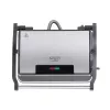 Contact Grill Adler AD 3052 rectangular steel/black, 1200 W, grate top, lockable lid