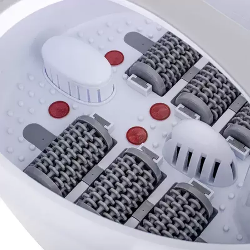 Foot bath Adler AD 2177 — infrared foot massager with heat, vibration, bubbles, 450 W, 5.6 L tank, ergonomic handle