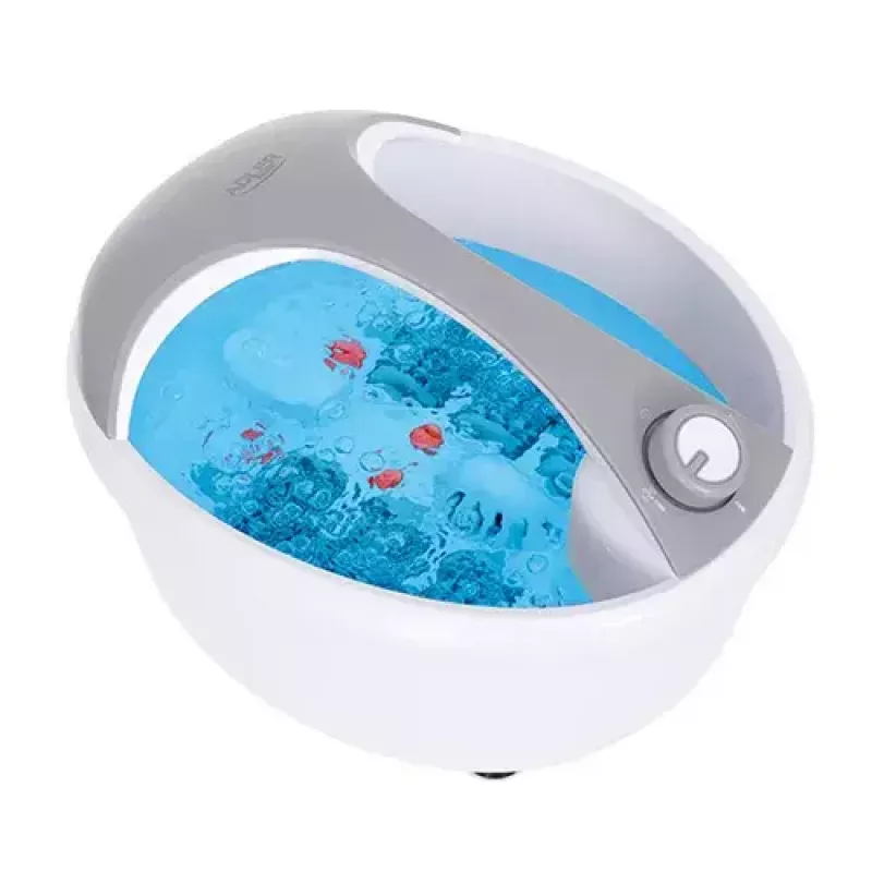 Foot bath Adler AD 2177 — infrared foot massager with heat, vibration, bubbles, 450 W, 5.6 L tank, ergonomic handle