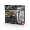 Hair Trimmers Adler AD 2831 Silver Stainless Steel V-shaped 1 mm
