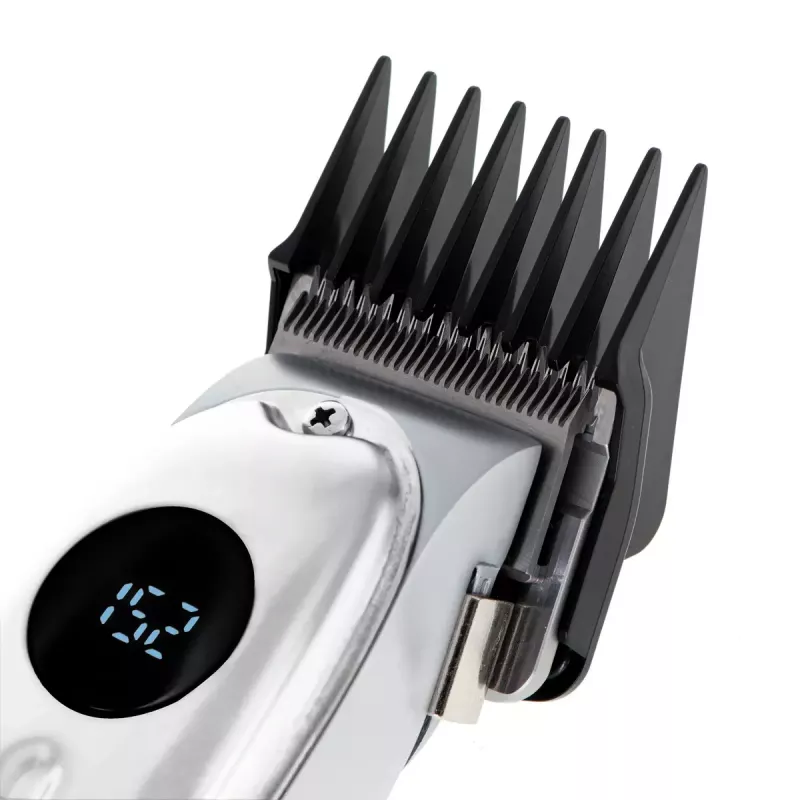 Hair Trimmers Adler AD 2831 Silver Stainless Steel V-shaped 1 mm