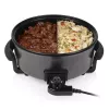 Multifunctional pan Tristar PZ-9135 XL Round Black Steel 1500W
