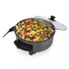 Multifunctional pan Tristar PZ-9135 XL Round Black Steel 1500W