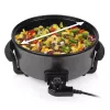 Multifunctional pan Tristar PZ-9135 XL Round Black Steel 1500W