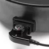 Multifunctional pan Tristar PZ-9135 XL Round Black Steel 1500W
