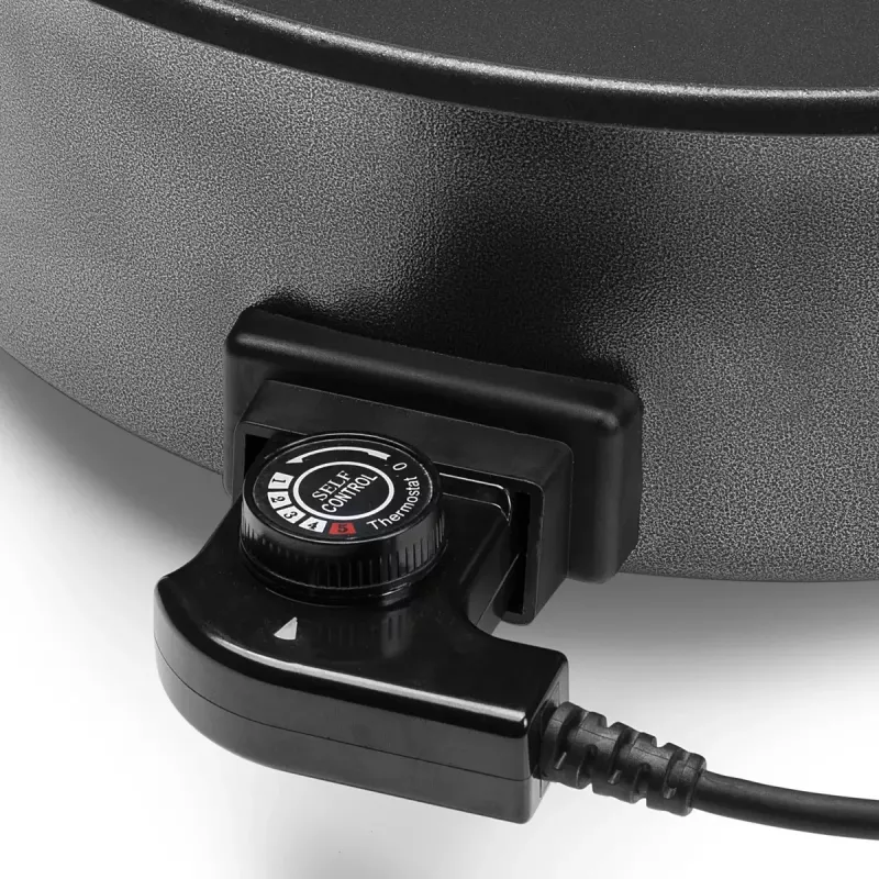Multifunctional pan Tristar PZ-9135 XL Round Black Steel 1500W