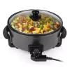 Multifunctional pan Tristar PZ-9135 XL Round Black Steel 1500W