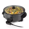 Multifunctional pan Tristar PZ-9135 XL Round Black Steel 1500W